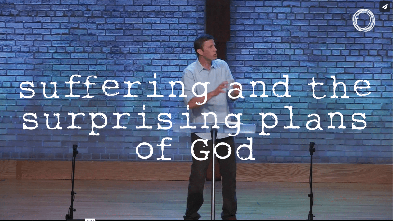 Suffering and the Surprising Plans of God