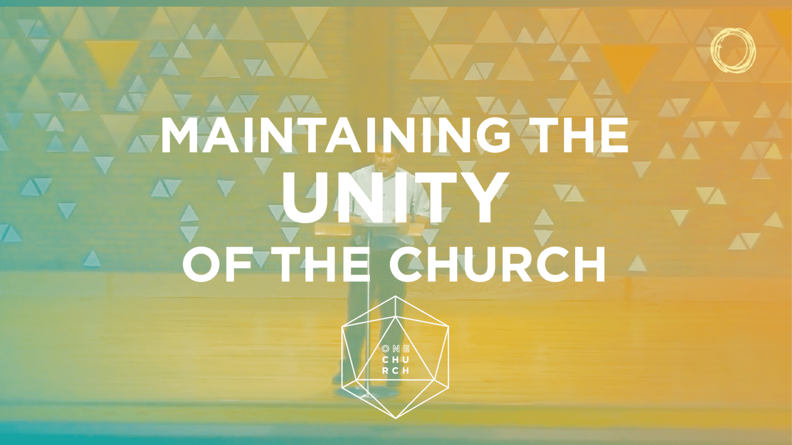 Maintaining the Unity of the Spirit