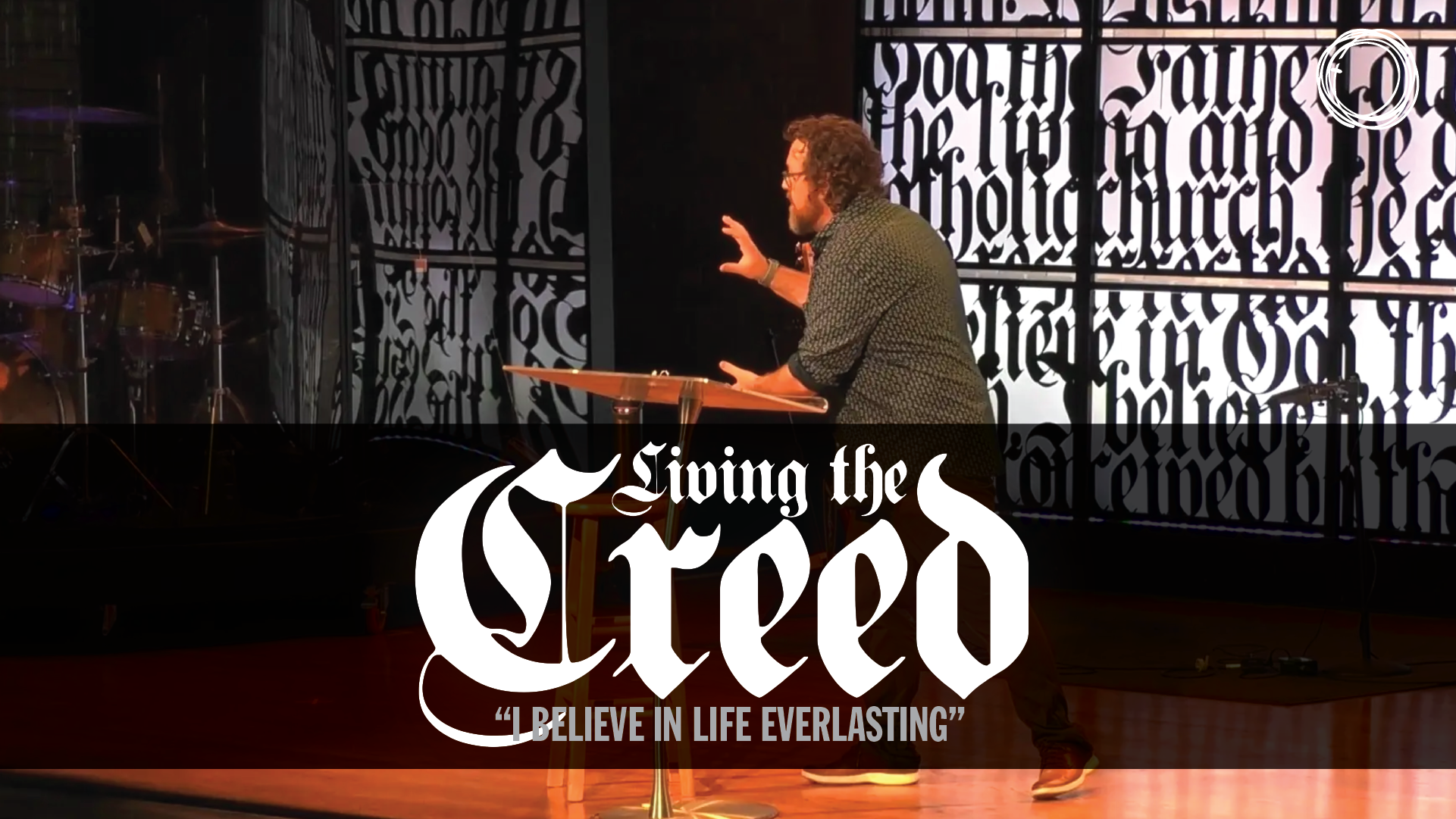 "I believe in life everlasting."