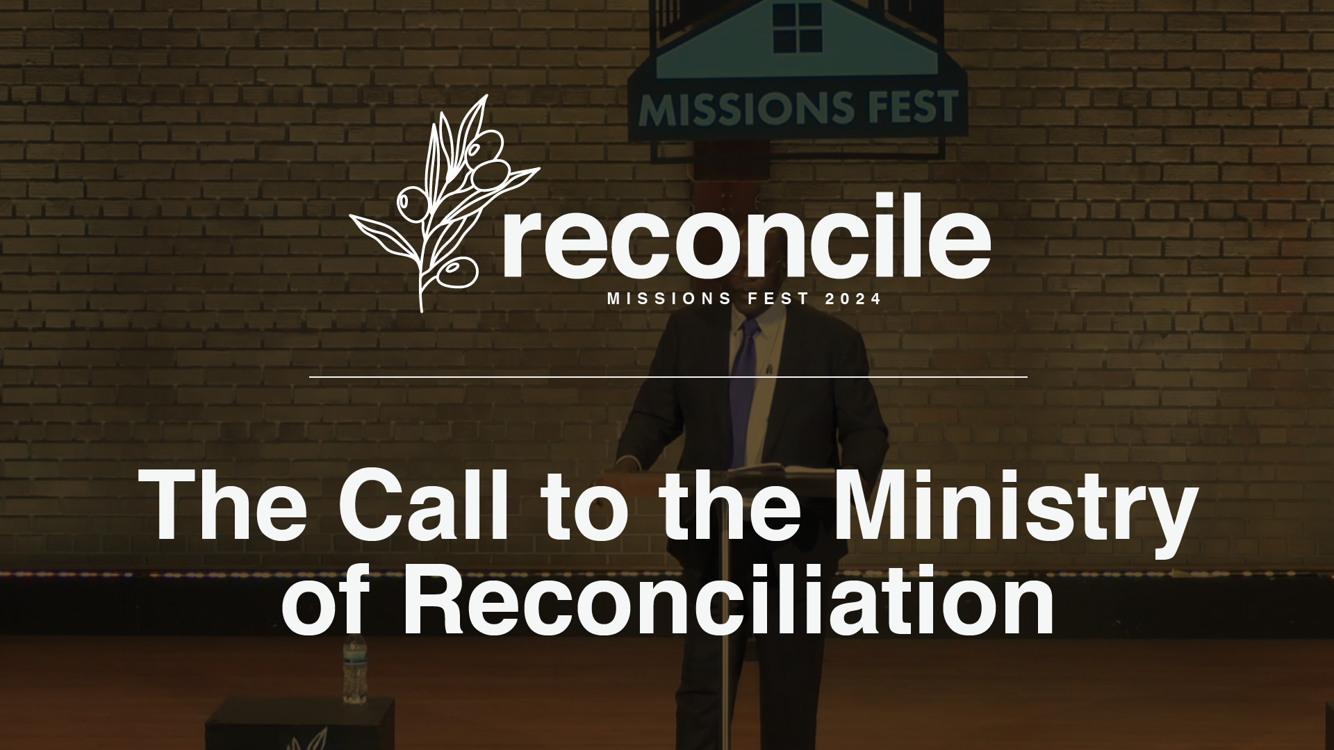 The Call to the Ministry of Reconciliation