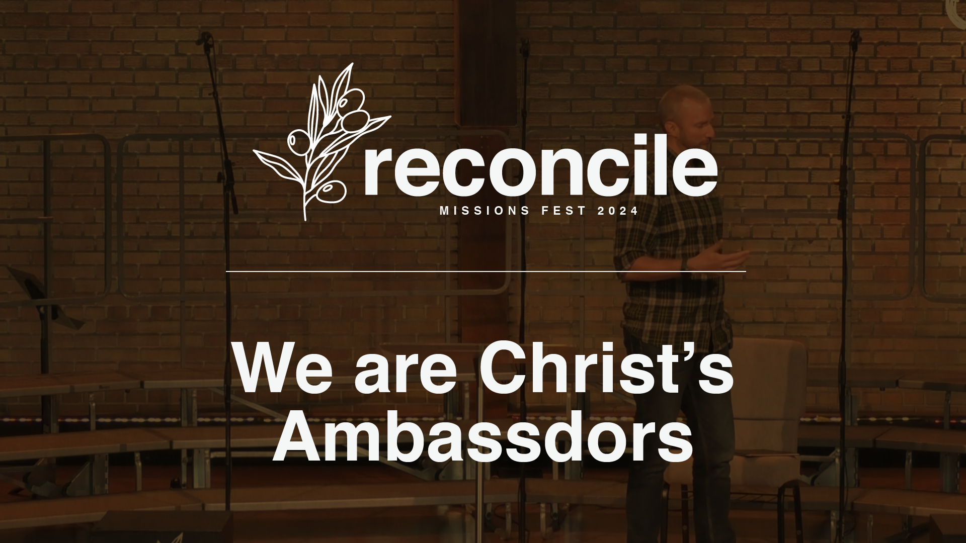 We are Christ's Ambassadors